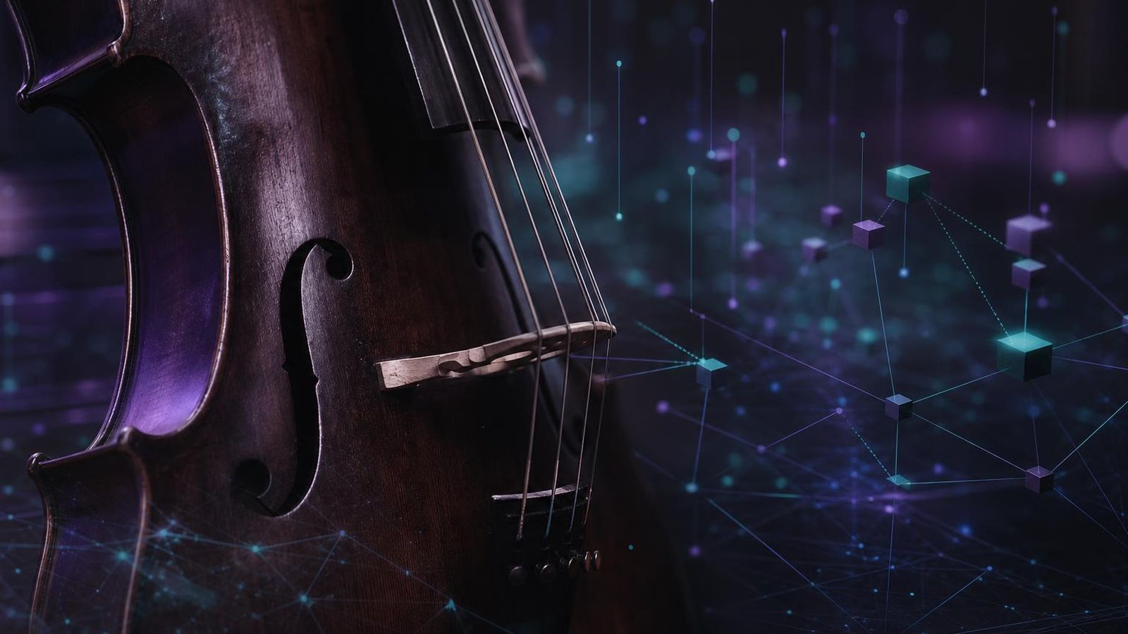 Editorial composition referencing a music performance in a virtual venue