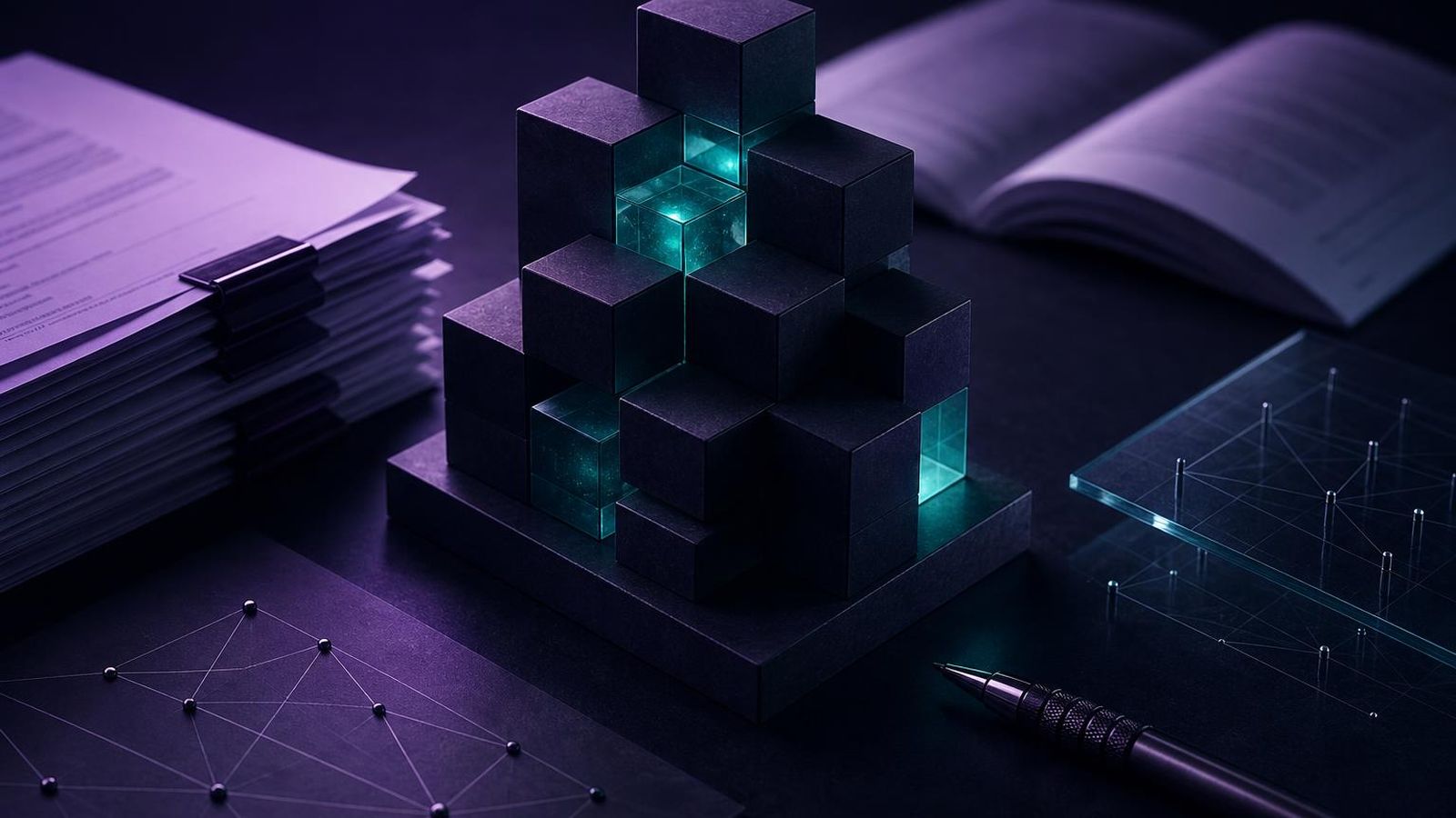 Editorial composition referencing open-source governance