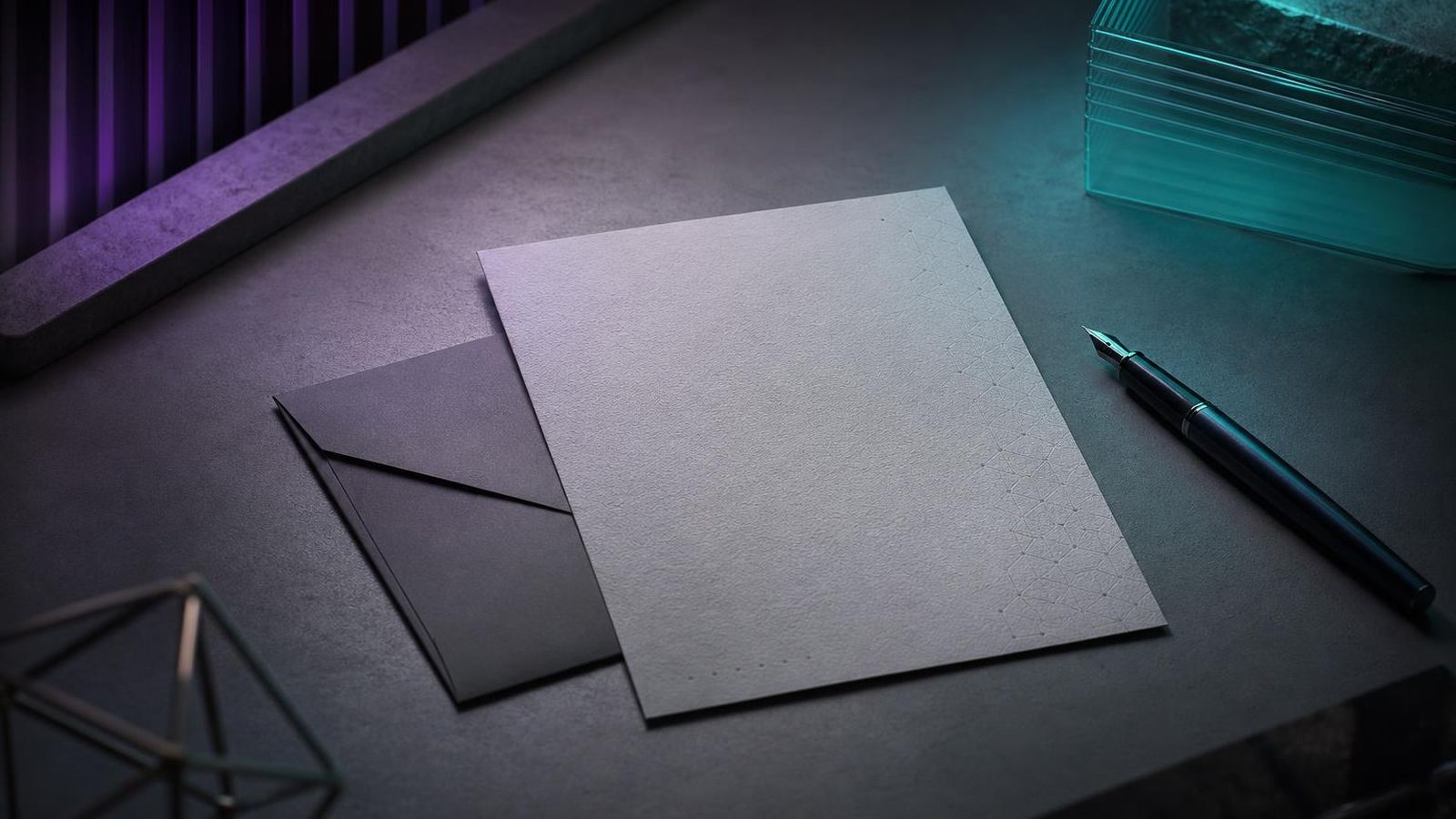 Editorial composition referencing correspondence